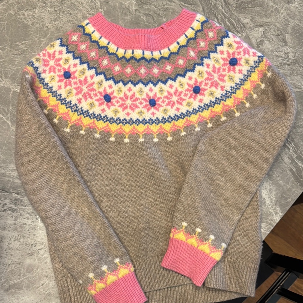 Girls wool sweater